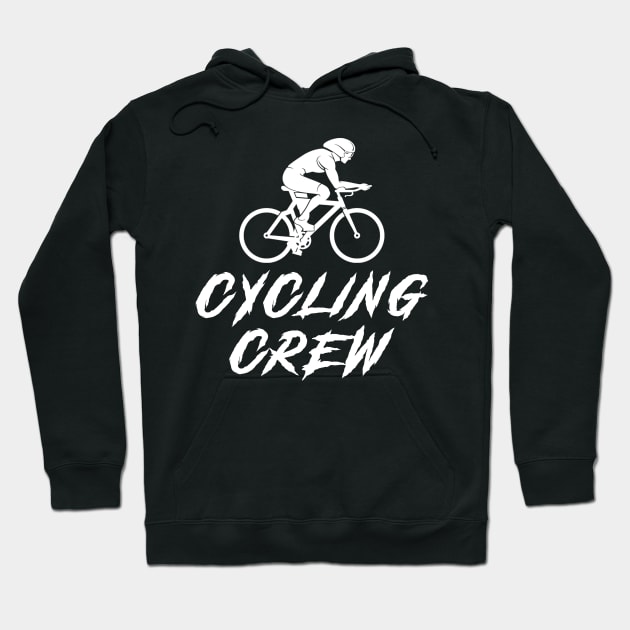 Cycling Crew Awesome Tee: Pedaling with Humor! Hoodie by MKGift